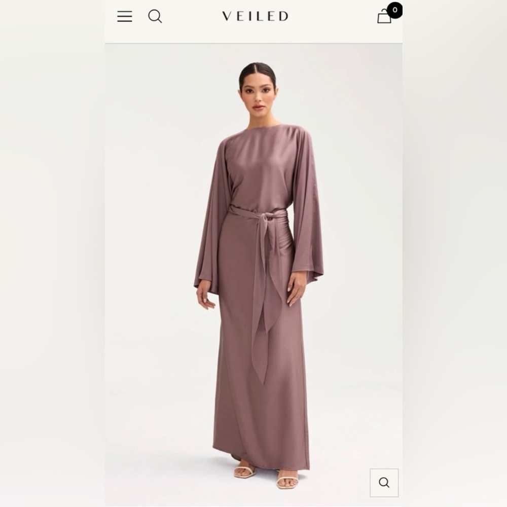 Veiled dress
